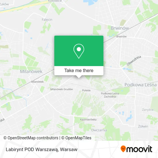 Карта Labirynt POD Warszawą