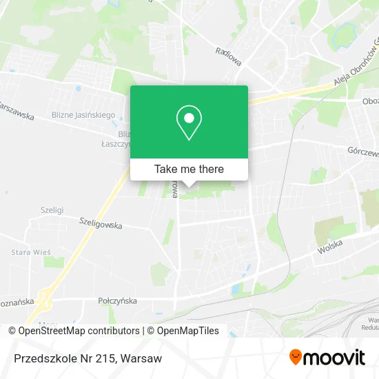 Przedszkole Nr 215 map