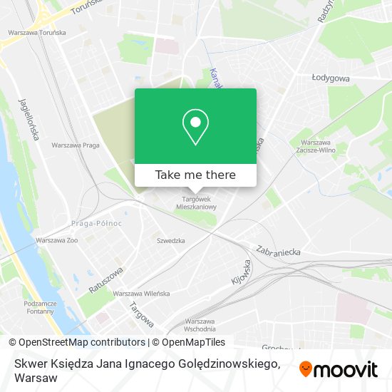 Skwer Księdza Jana Ignacego Golędzinowskiego map