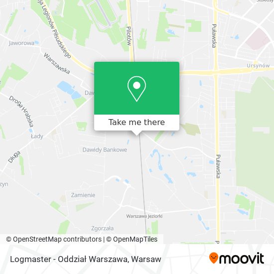 Logmaster - Oddział Warszawa map