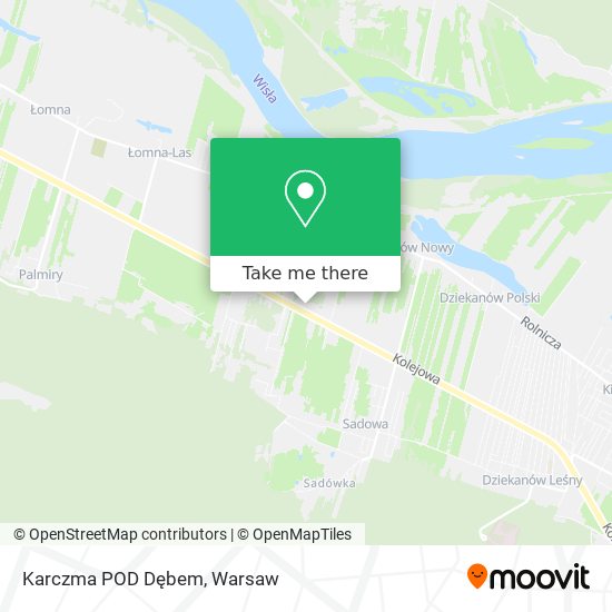 Karczma POD Dębem map