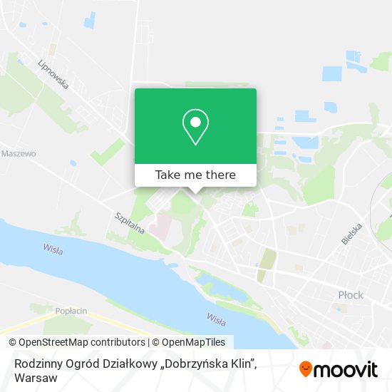 Rodzinny Ogród Działkowy „Dobrzyńska Klin” map