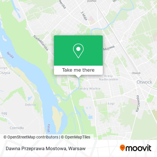 Dawna Przeprawa Mostowa map