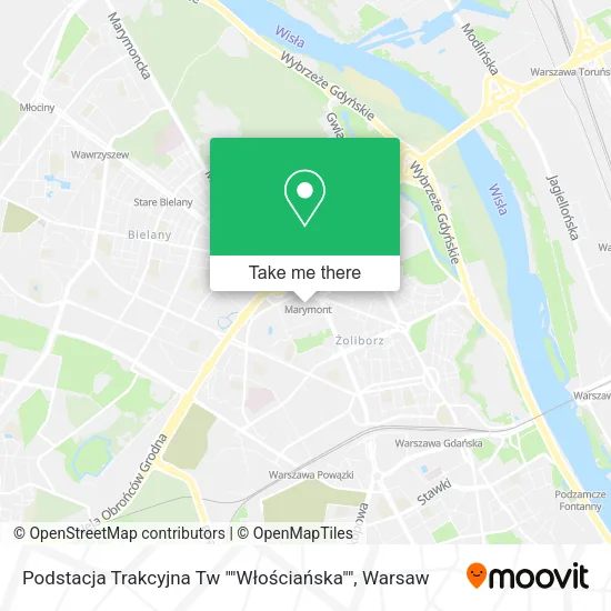 Podstacja Trakcyjna Tw ""Włościańska"" map