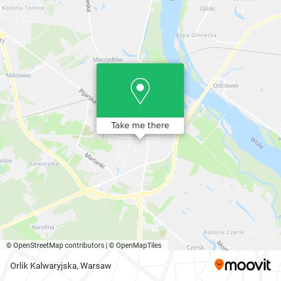 Orlik Kalwaryjska map