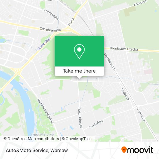 Auto&Moto Service map