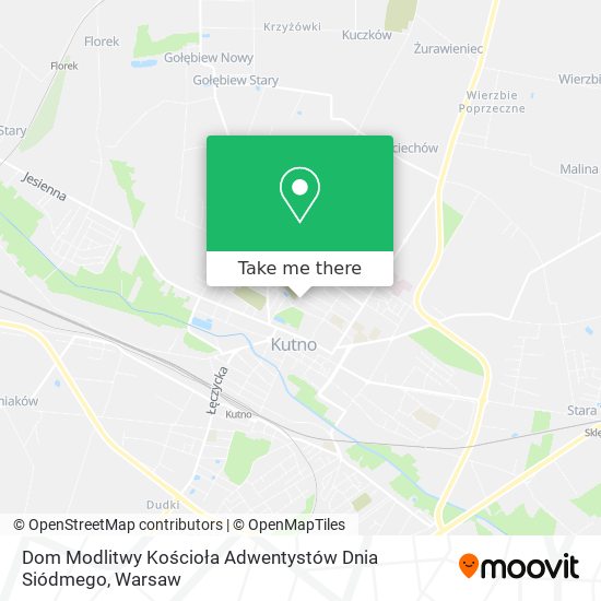 Dom Modlitwy Kościoła Adwentystów Dnia Siódmego map