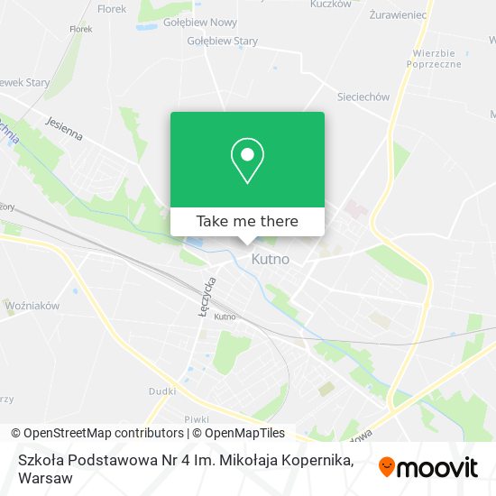 Szkoła Podstawowa Nr 4 Im. Mikołaja Kopernika map