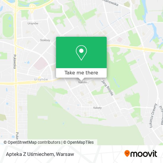 Apteka Z Uśmiechem map