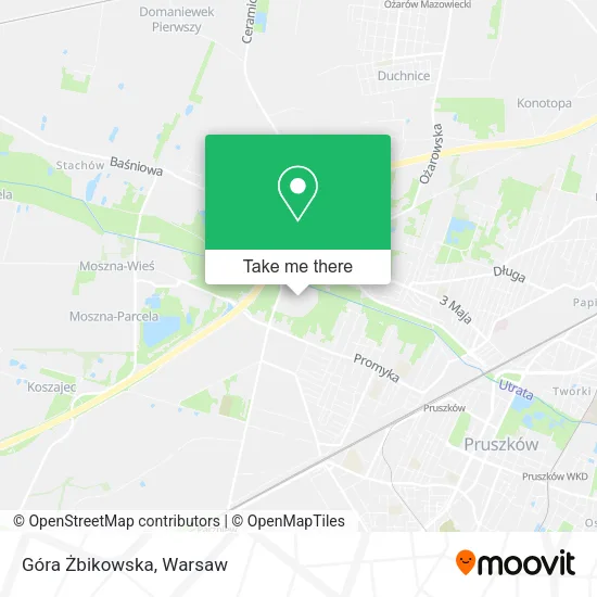 Карта Góra Żbikowska