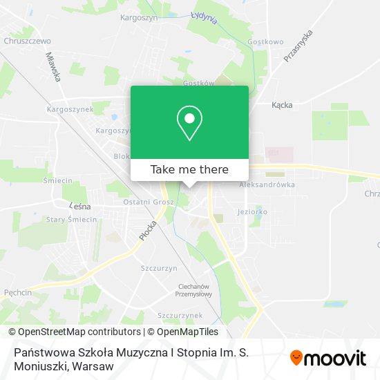 Państwowa Szkoła Muzyczna I Stopnia Im. S. Moniuszki map