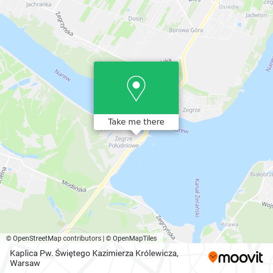 Kaplica Pw. Świętego Kazimierza Królewicza map