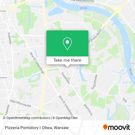 Pizzeria Pomidory I Oliwa map