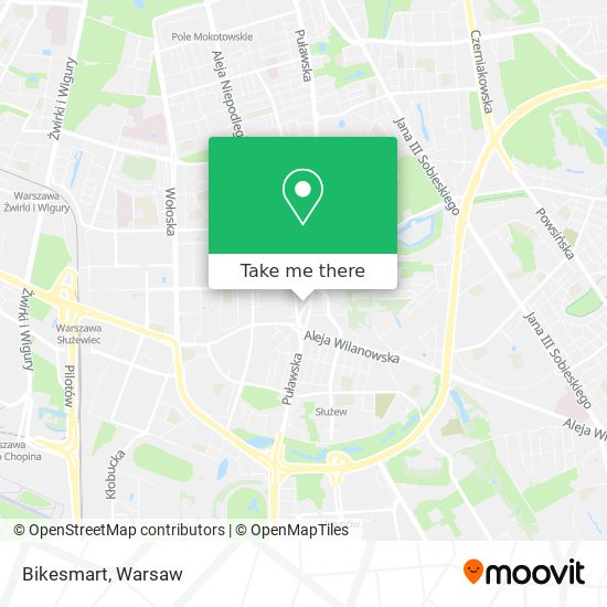 Bikesmart map