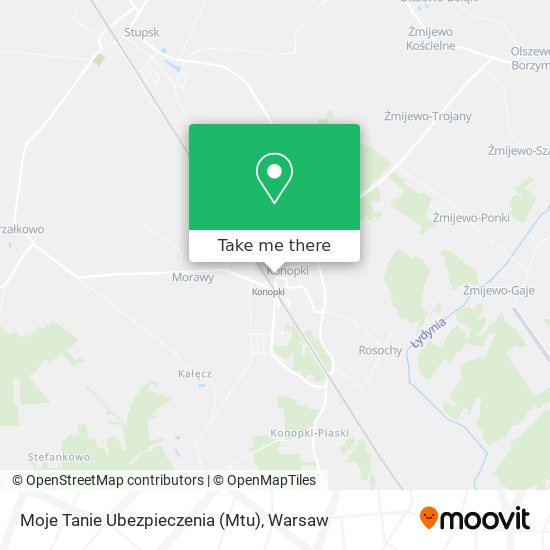 Карта Moje Tanie Ubezpieczenia (Mtu)