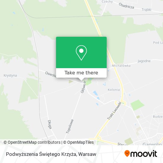 Podwyższenia Świętego Krzyża map