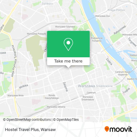 Hostel Travel Plus map