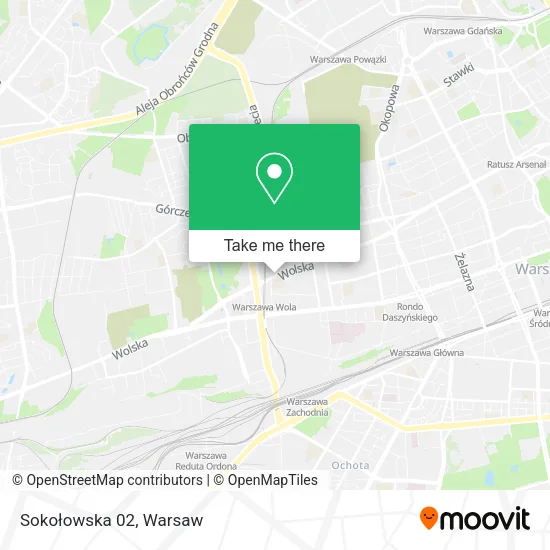 Sokołowska 02 map