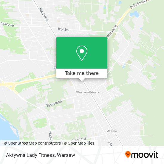 Aktywna Lady Fitness map