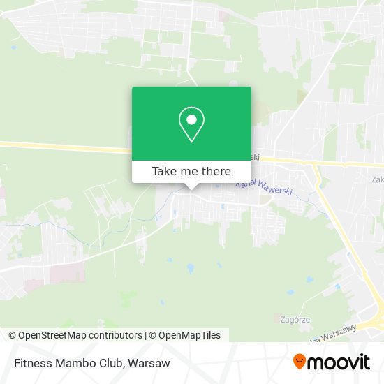 Fitness Mambo Club map