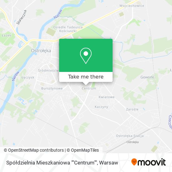 Spółdzielnia Mieszkaniowa ""Centrum"" map