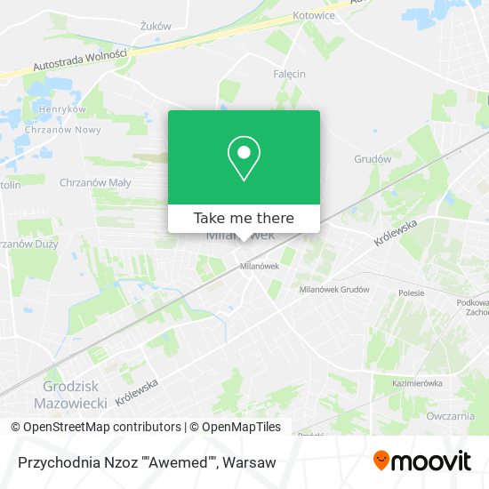 Przychodnia Nzoz ""Awemed"" map