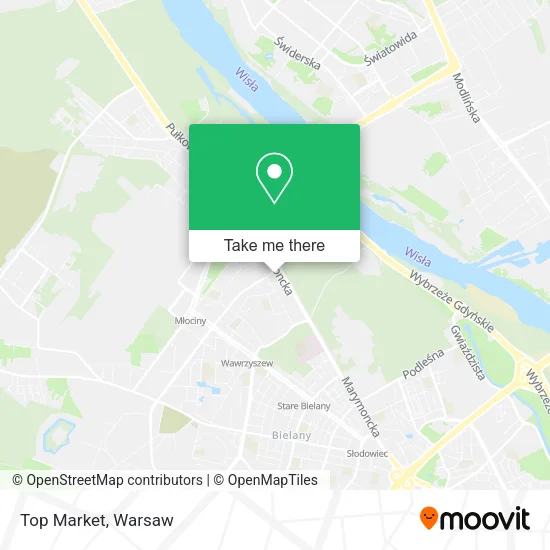 Top Market map