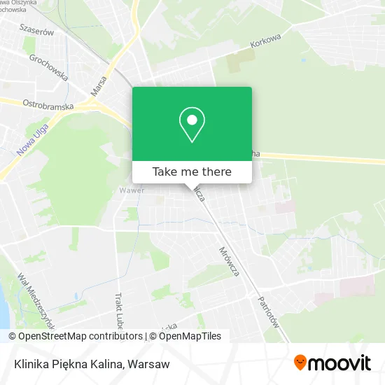 Карта Klinika Piękna Kalina