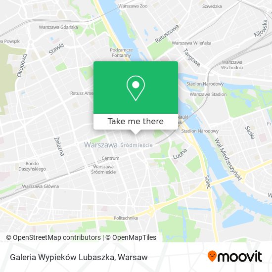 Galeria Wypieków Lubaszka map