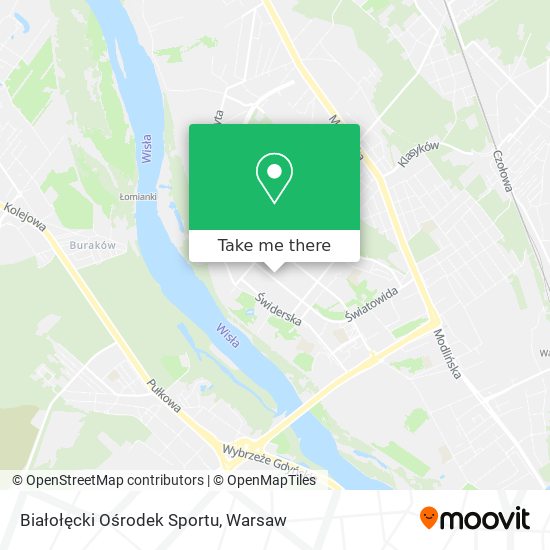 Białołęcki Ośrodek Sportu map