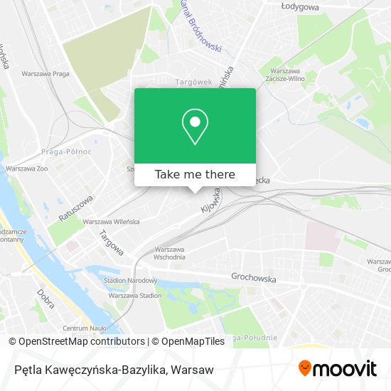 Pętla Kawęczyńska-Bazylika map