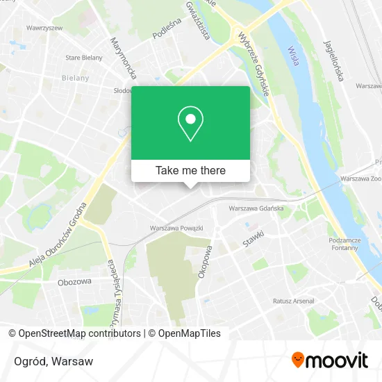 Ogród map