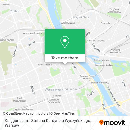 Księgarnia Im. Stefana Kardynała Wyszyńskiego map