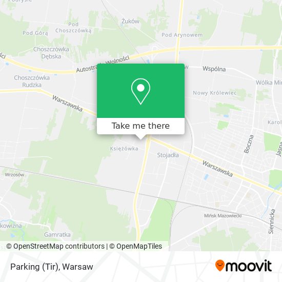 Parking (Tir) map