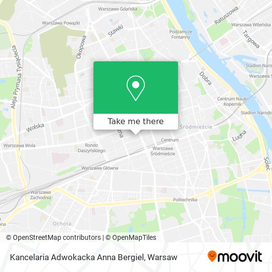 Карта Kancelaria Adwokacka Anna Bergiel