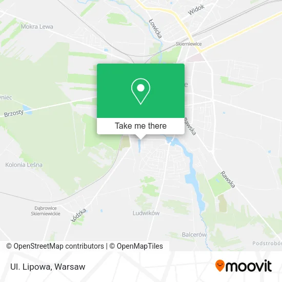 Карта Ul. Lipowa