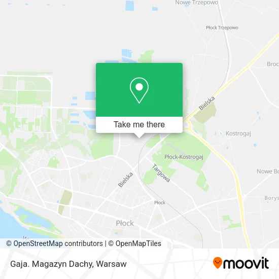 Карта Gaja. Magazyn Dachy