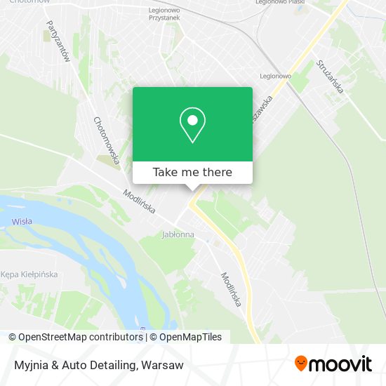 Myjnia & Auto Detailing map