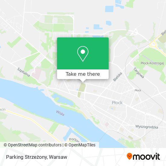 Parking Strzeżony map