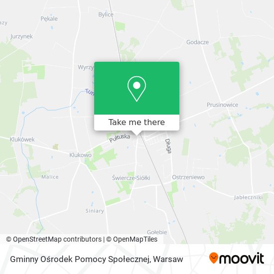 Gminny Ośrodek Pomocy Społecznej map