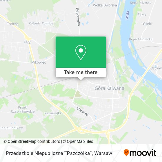 Przedszkole Niepubliczne ""Pszczółka"" map