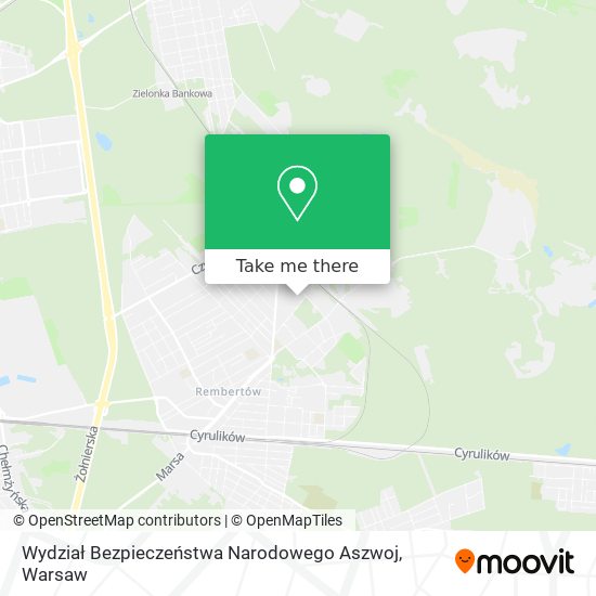 Wydział Bezpieczeństwa Narodowego Aszwoj map