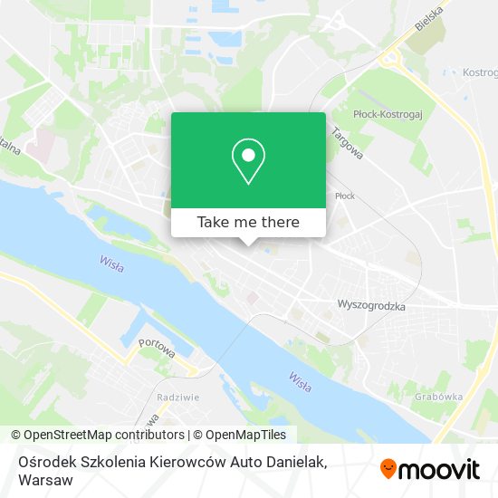 Ośrodek Szkolenia Kierowców Auto Danielak map