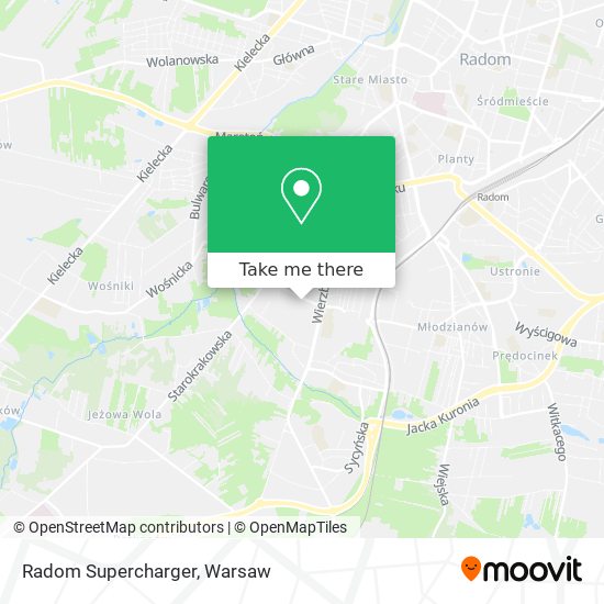 Radom Supercharger map