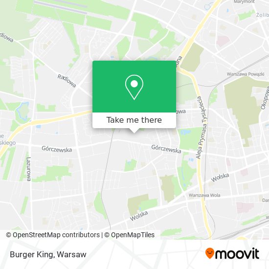 Burger King map