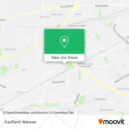 Kaufland map