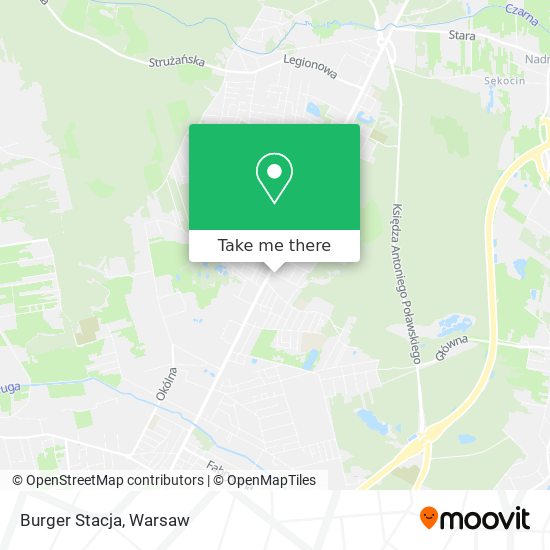 Burger Stacja map