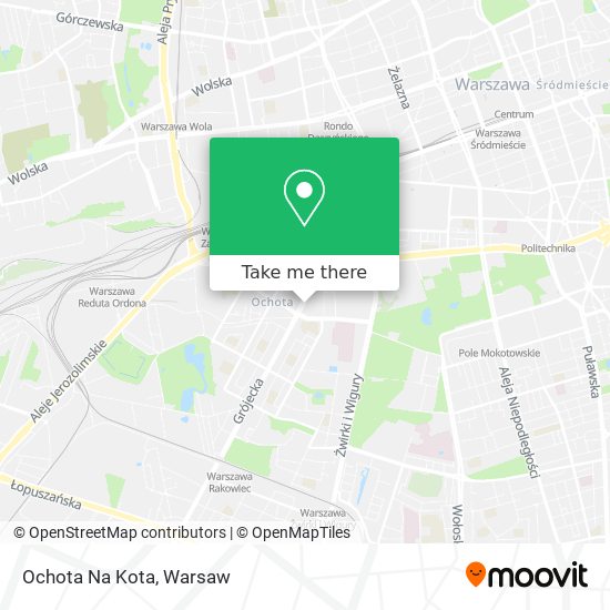 Ochota Na Kota map