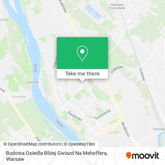 Budowa Osiedla Bliżej Gwiazd Na Mehoffera map