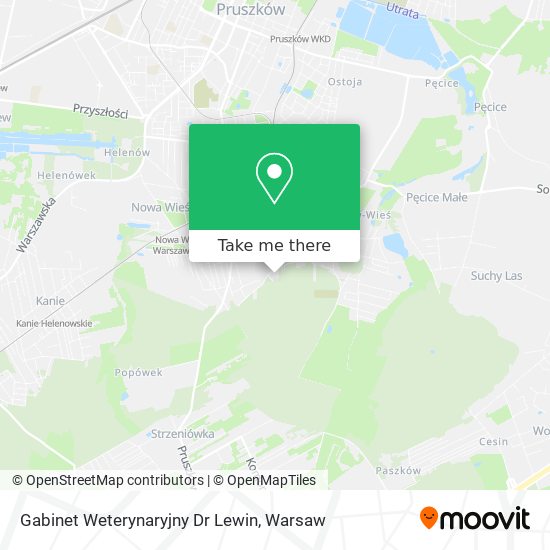 Gabinet Weterynaryjny Dr Lewin map